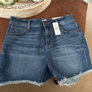 BRAND NEW, with tags Loft cutoff denim shorts
